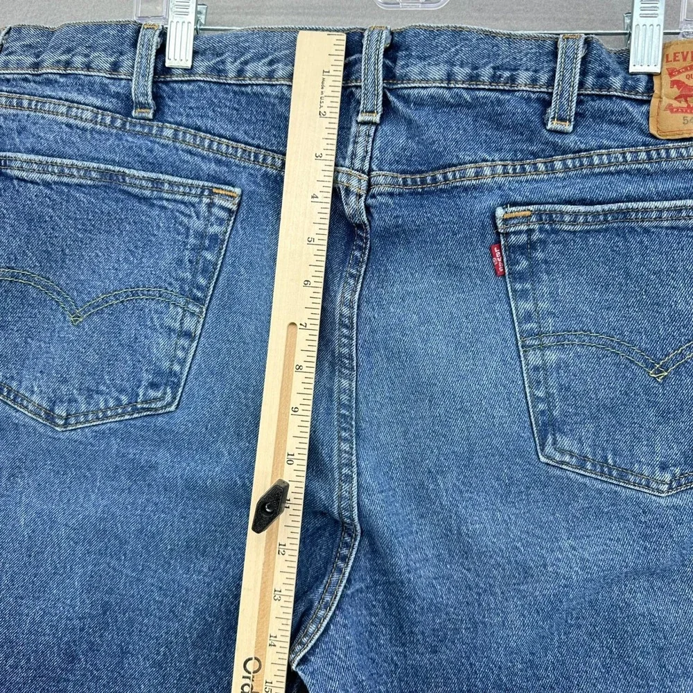 Levi's‎ 541 Relaxed Fit Distressed Jeans 42x32 (41x30) Whiskers Fade Baggy Wide